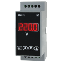 Вольтметр постоянного тока на DIN-рейку Omix D2-DV-1-0.5